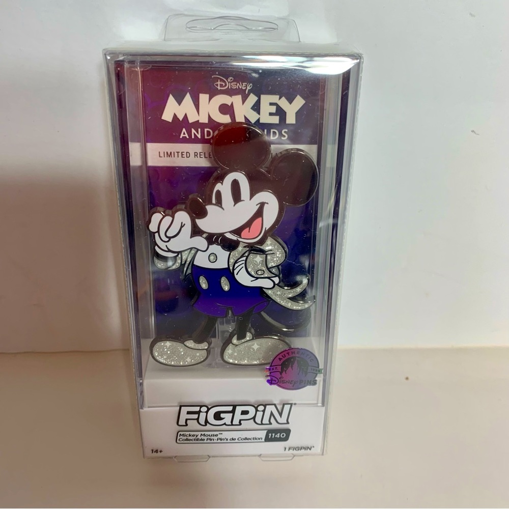 NWT. Disney Mickey Mouse FiGPiN collectible pin
Mickey wears a tux